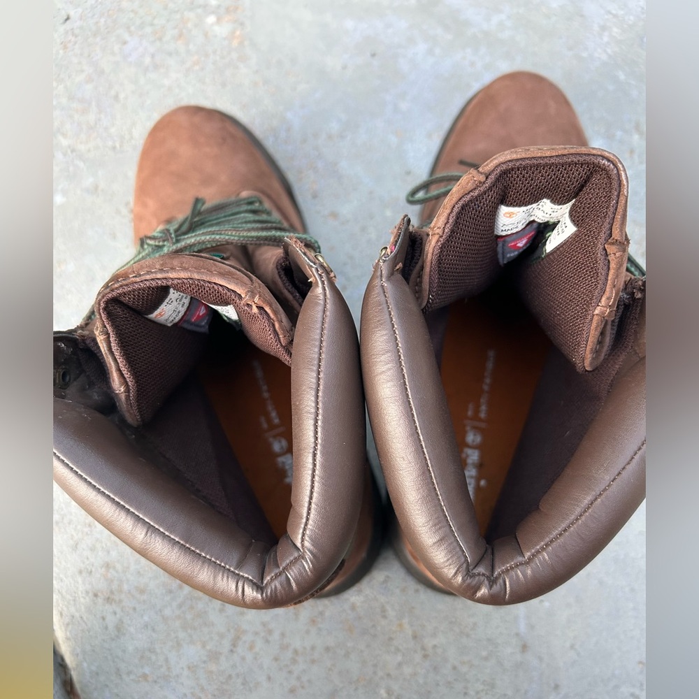 Timberland 6-Inch Waterproof Field Boots TB-0A18AH-D47 Dark Brown Sz 10 - Picture 4 of 9